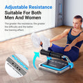 Ab Workout Machine with 3 Adjustable Resistance and Automatic Rebound, 330 LBS Weight Capacity