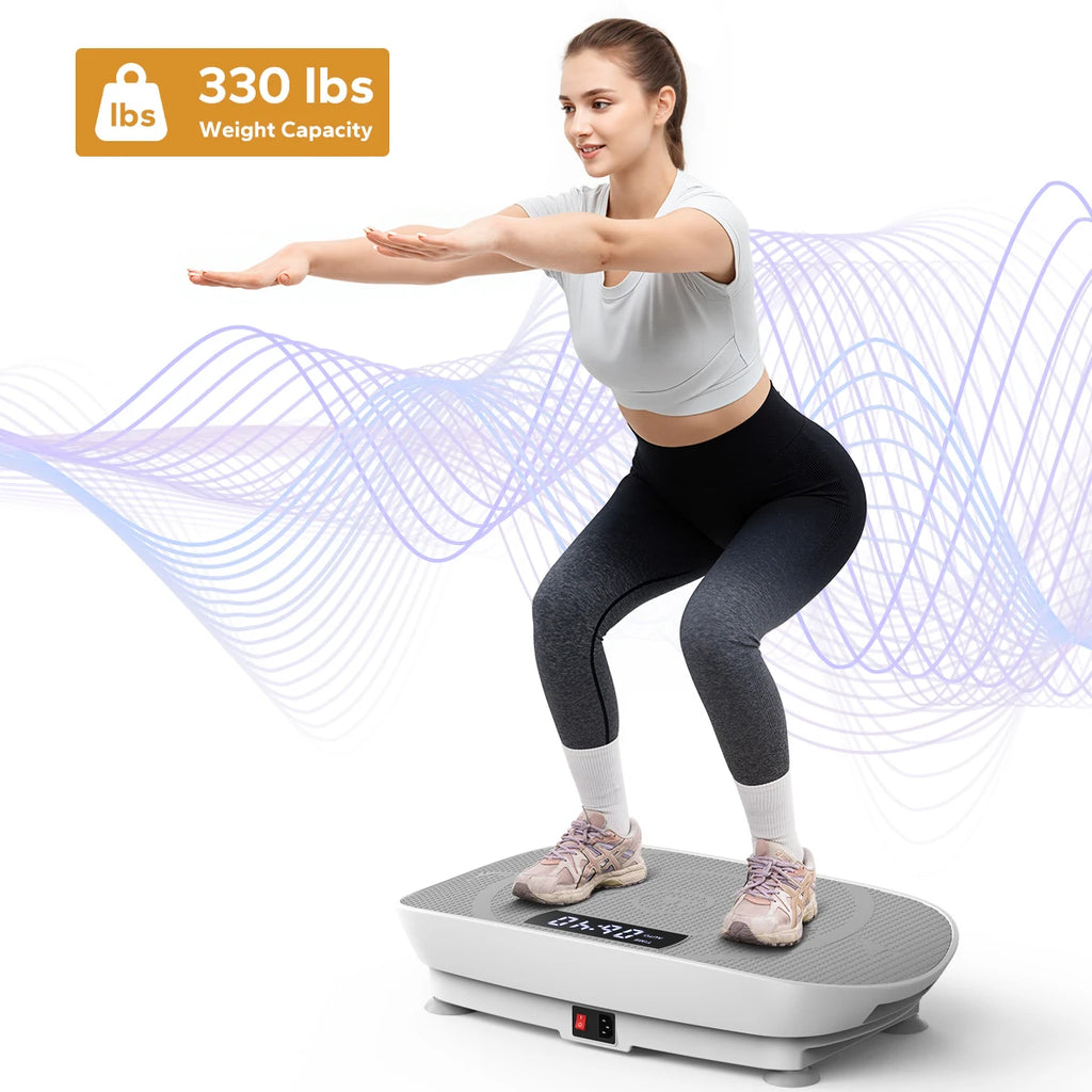 MERACH Vibration Plate, CV30 Exercise Machine, Whole Body Workout, Power, Vibrate Fitness Platform, Vibration Weight Loss and Shaping