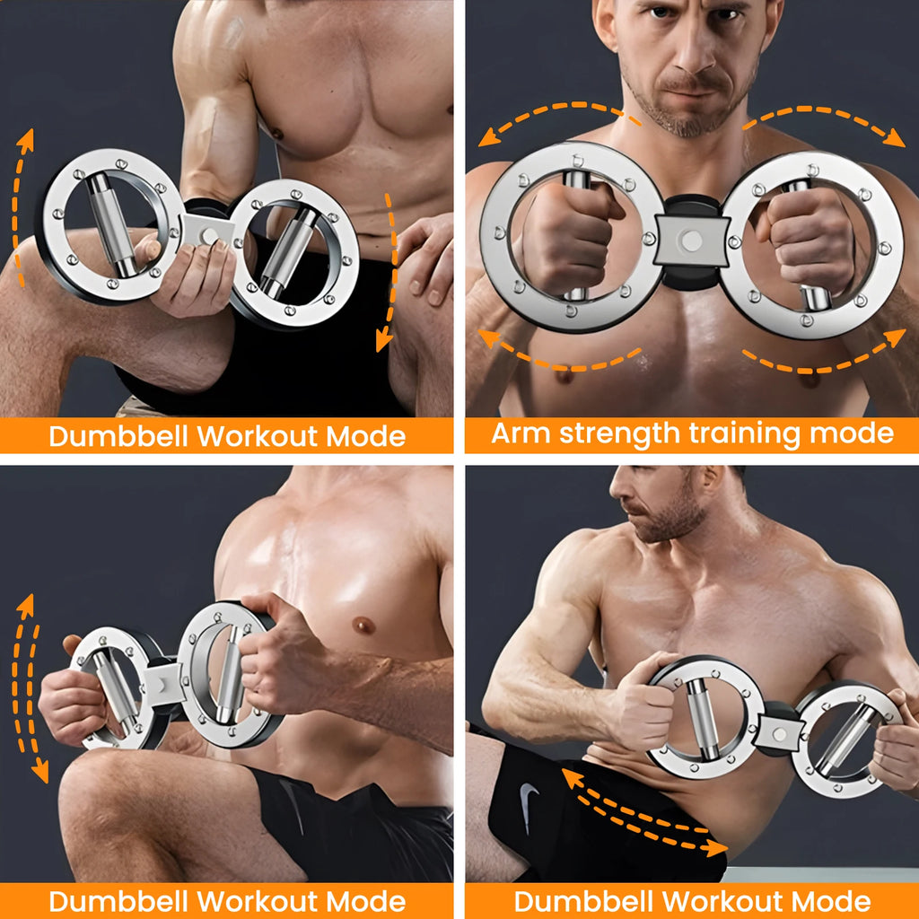 Rotator forearm Multifunctional Grip Strength Trainer, 8 to 15 Pounds Adjustable
