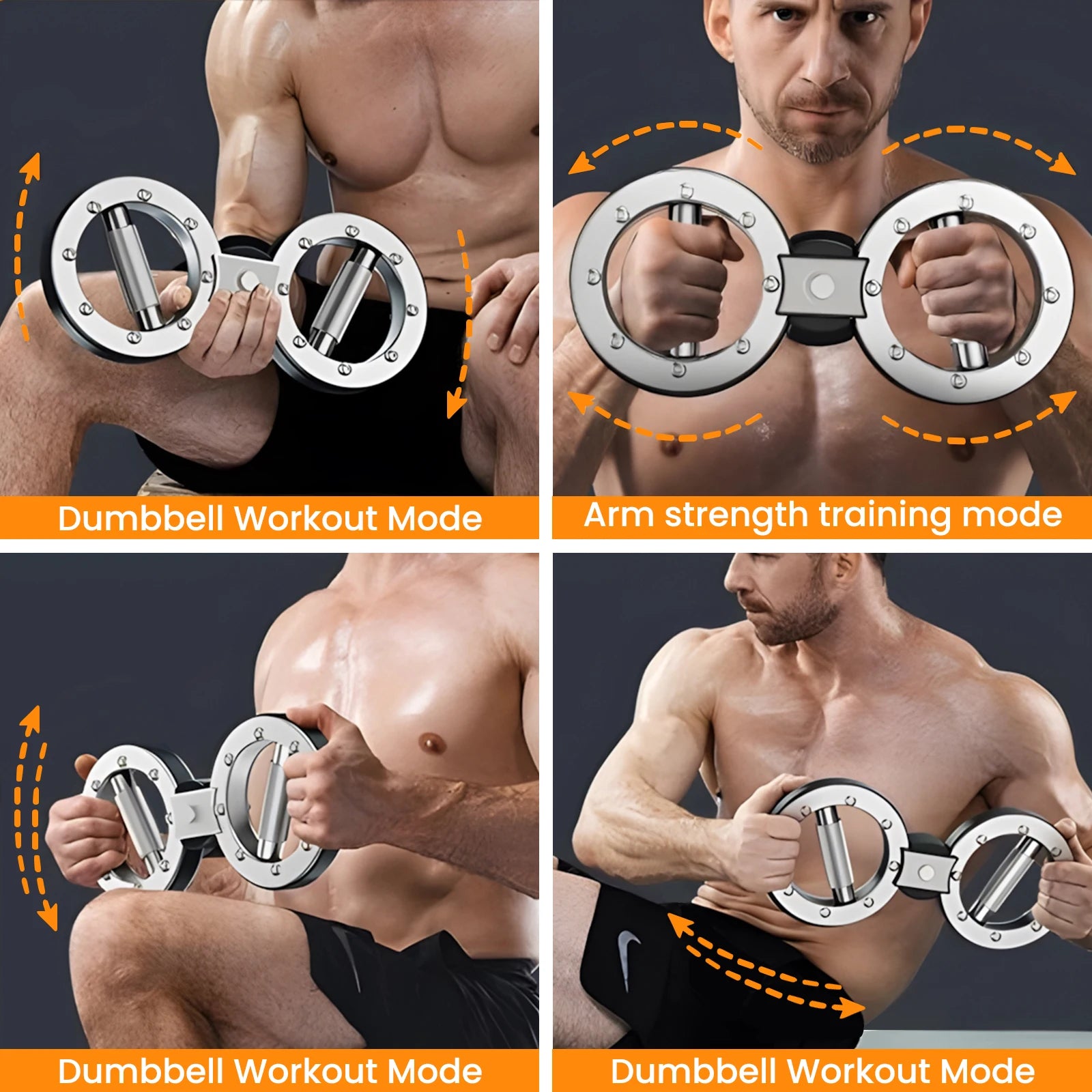 Rotator forearm Multifunctional Grip Strength Trainer, 8 to 15 Pounds Adjustable