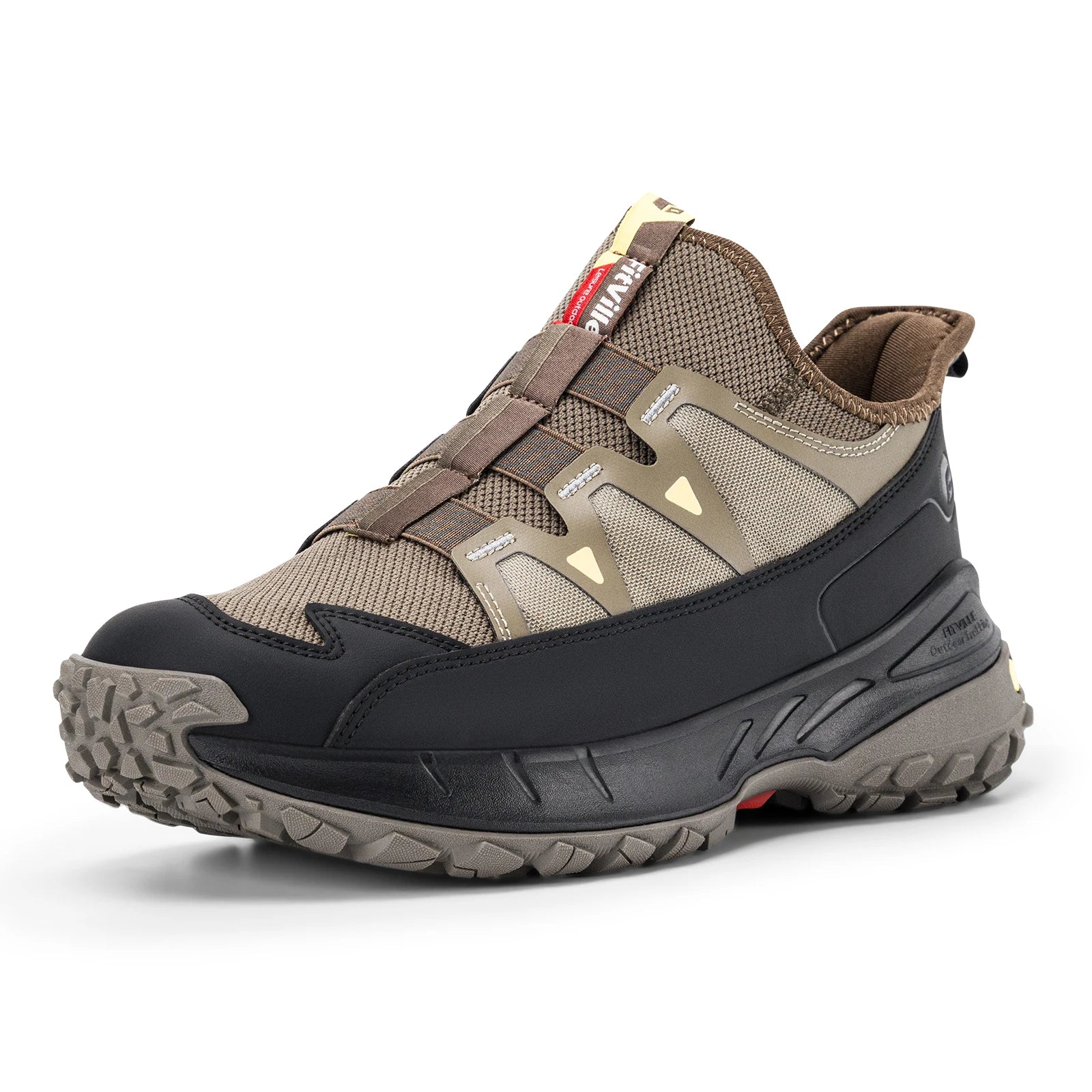 Fittington Slip-on Shoes, Wide Sneakers For Men, Soft Men's Running Shoe, Slip Resistant, Hiking, Walking Shoes With Arch Support