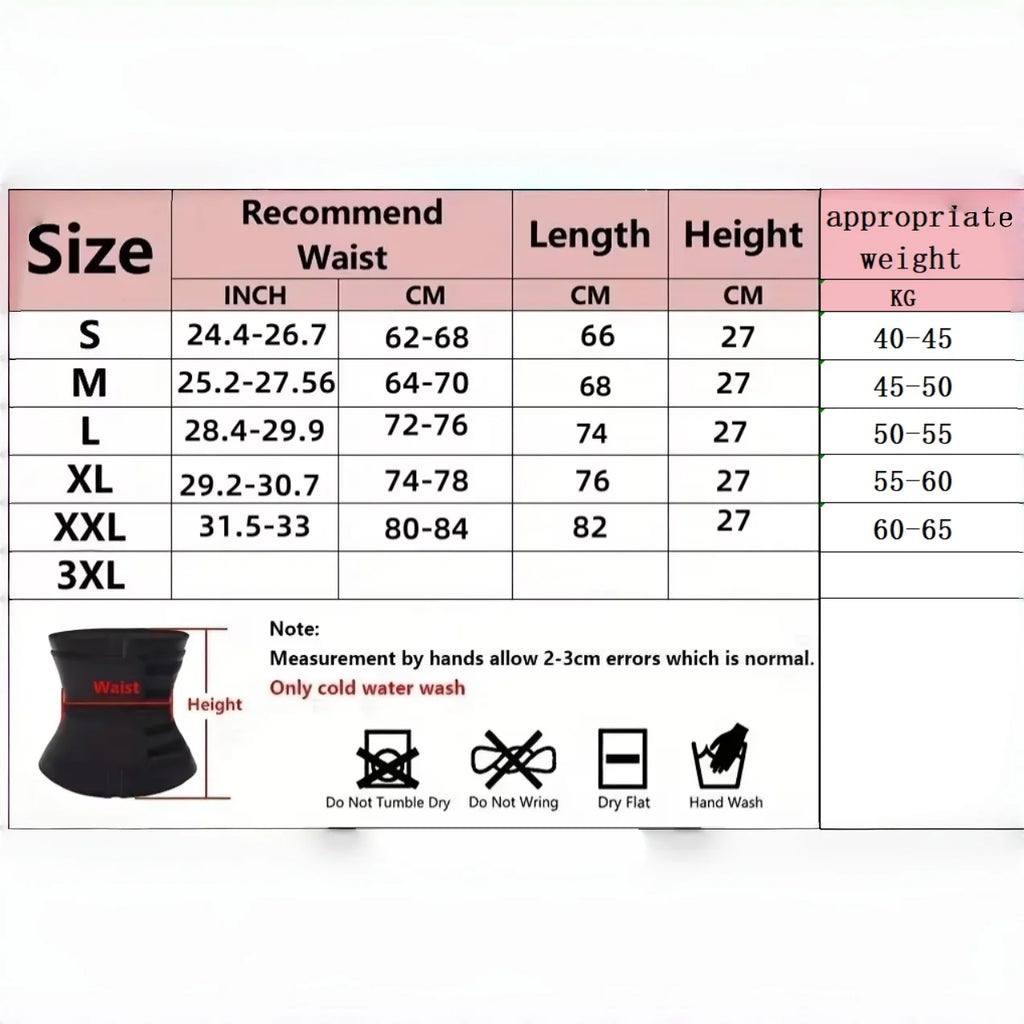 1pc Waist Trainer Slimming Body Shaper, Fitness Belt, Weight Loss, Fat Burning, Sport Girdle, and Sweat Trimmer Workout Cincher Shapewear