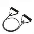 1pc 4-Level Resistance Bands with Handles for Home Workouts, Strength Training, Yoga and Pilates
