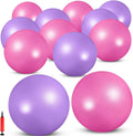 Pilates, Yoga, Stability, and Stretching Ball Kit in Pink and Purple