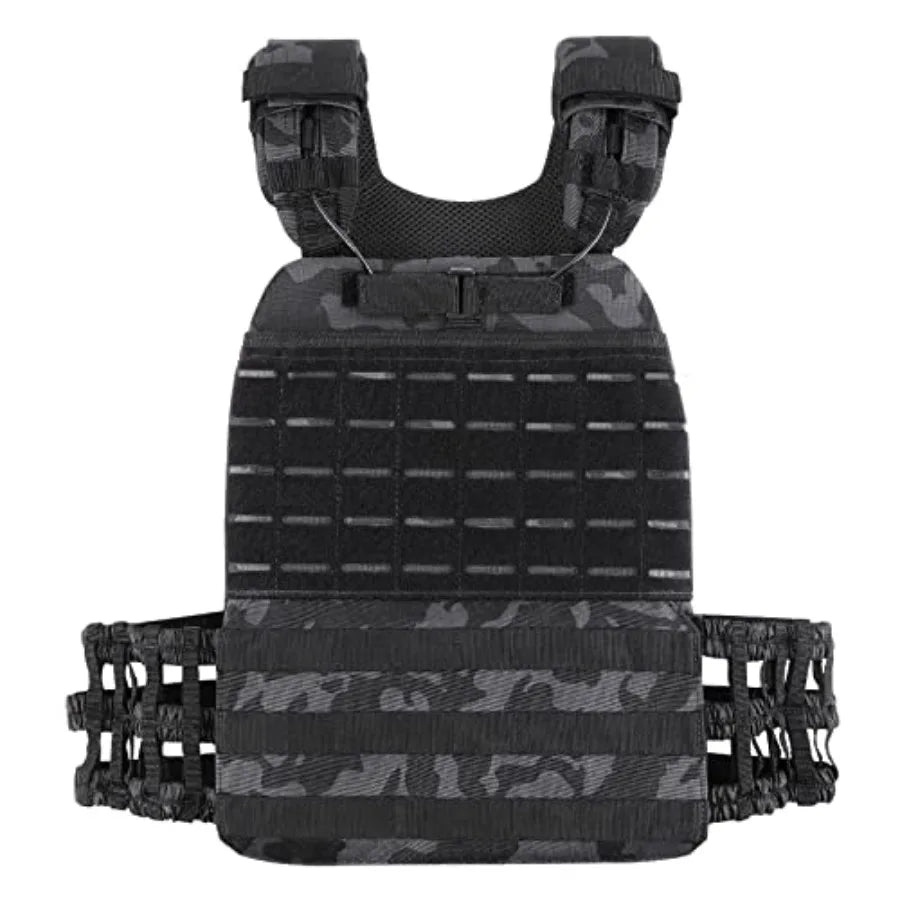 PETAC GEAR Weighted Vest for Men and Women.  Adjustable Strength Training Workout Vest for Running, Endurance, and Fitness