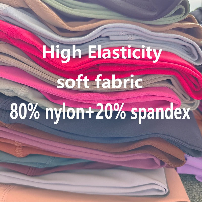 Fitness Sport Leggings For Women, High Waist Yoga Leggings, Soft Breathable Sports Leggings, Fitness, Gym, Elastic Pants