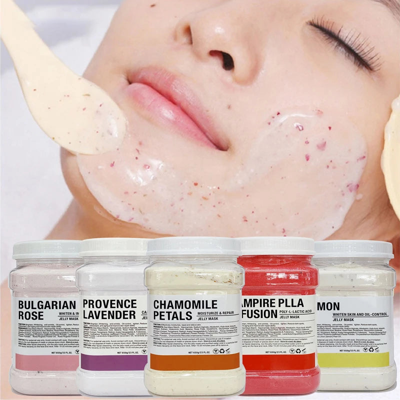 6 PCS Jelly Mask Professional Beauty Salon For Facial Skin Care