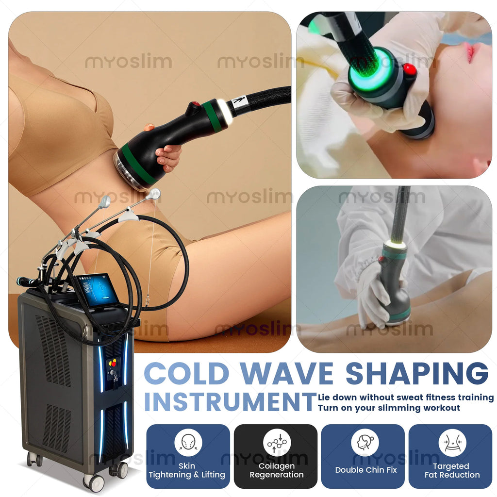 Cellulite Removal Lipolysis Machine, Cool Wave Body Slimming Weight Loss Equipment for Fitness And Wellness