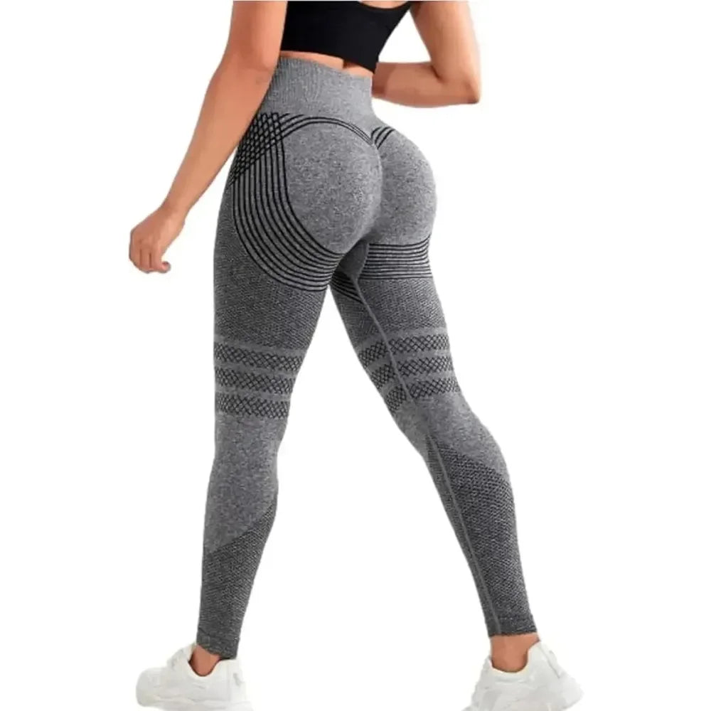 Anti Cellulite 3D, High Waisted, Butt Lifting, Tummy Training Legging for Gym Workout