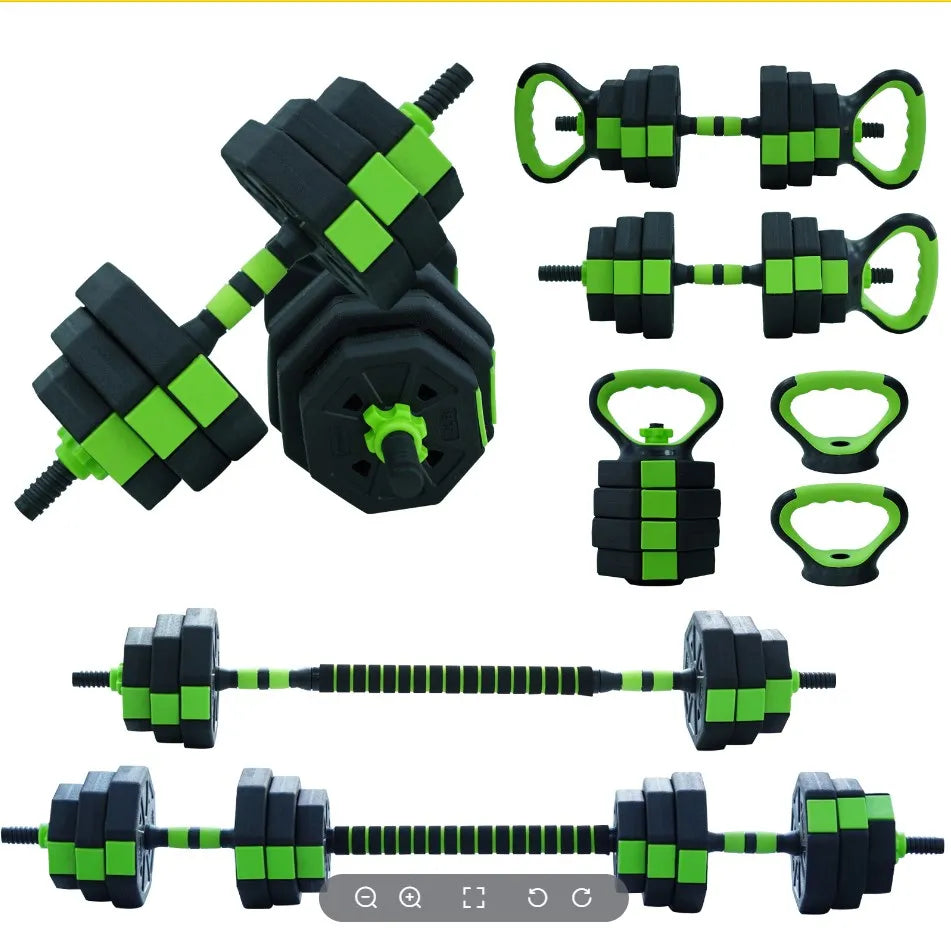 66lbs/88lbs Weights, 4 in 1 Adjustable Kettlebell and Dumbbell Set