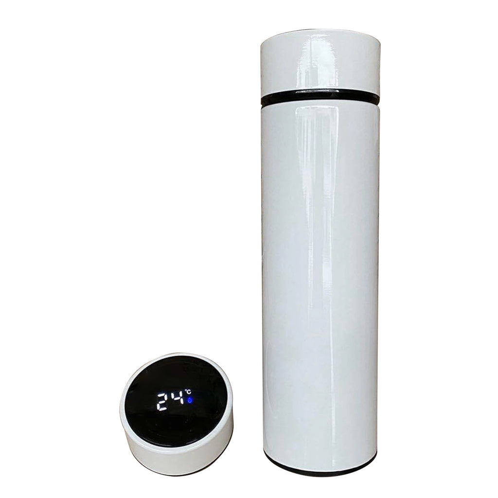 500ml Smart Vacuum, Insulated, Stainless Steel Water Bottle. LED Temperature Display, Spill Proof, Portable, for Home Travel Sports