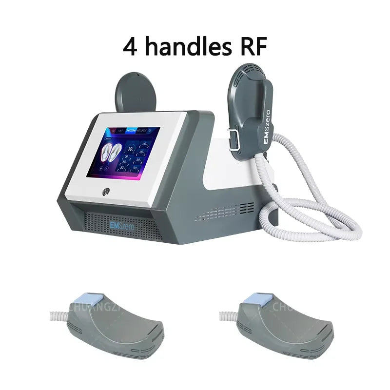 Body Sculpt Machine RF Sculpting, Weight Loss, Burning Fat, Slimming, Muscle Stimulation Equipment, and 6500W HI-EMT EMS zero