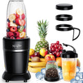 1000W Portable Smoothie Blender with 3 Cups, Ice Crushing, Travel-Friendly for Shakes and Drinks