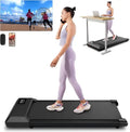 2-in-1 Home/Office 2.5 HP Walking Treadmill, for Small Spaces with APP & Remote Control