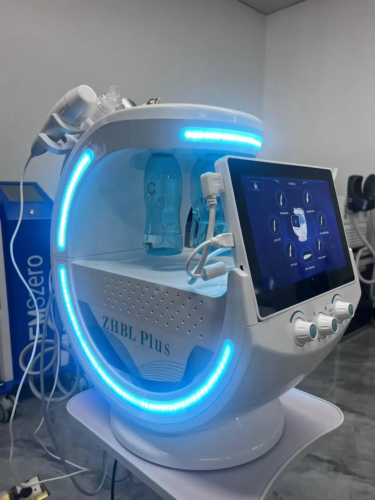 Best Smart Ice Blue, 7 In 1 Professional, Facial Treatment Machine