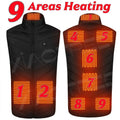 Heated Vest Men and Women Electric usb Thermal Jacket/Vest