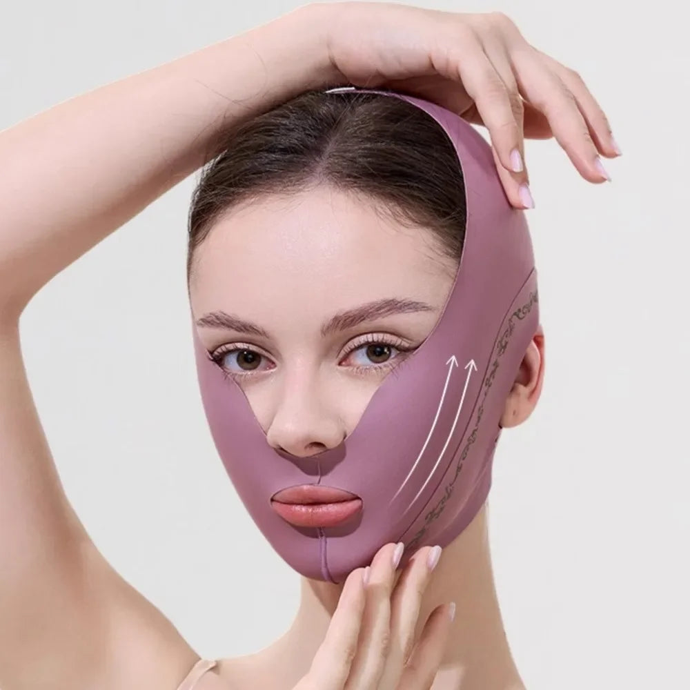 Upgraded Face Slimming V Line Face Shaper, Chin, and Cheek Lifting. Anti Wrinkle Band Facial Massage Skin Care