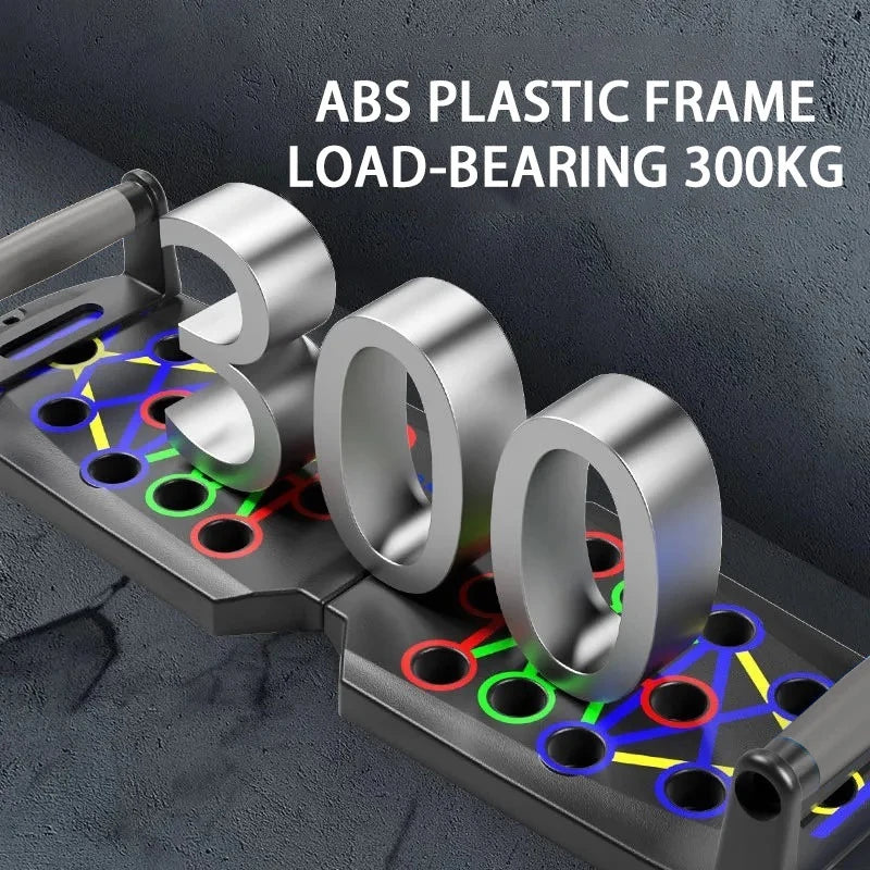 Portable Foldable Push-up Board Set with Ergonomic Handles