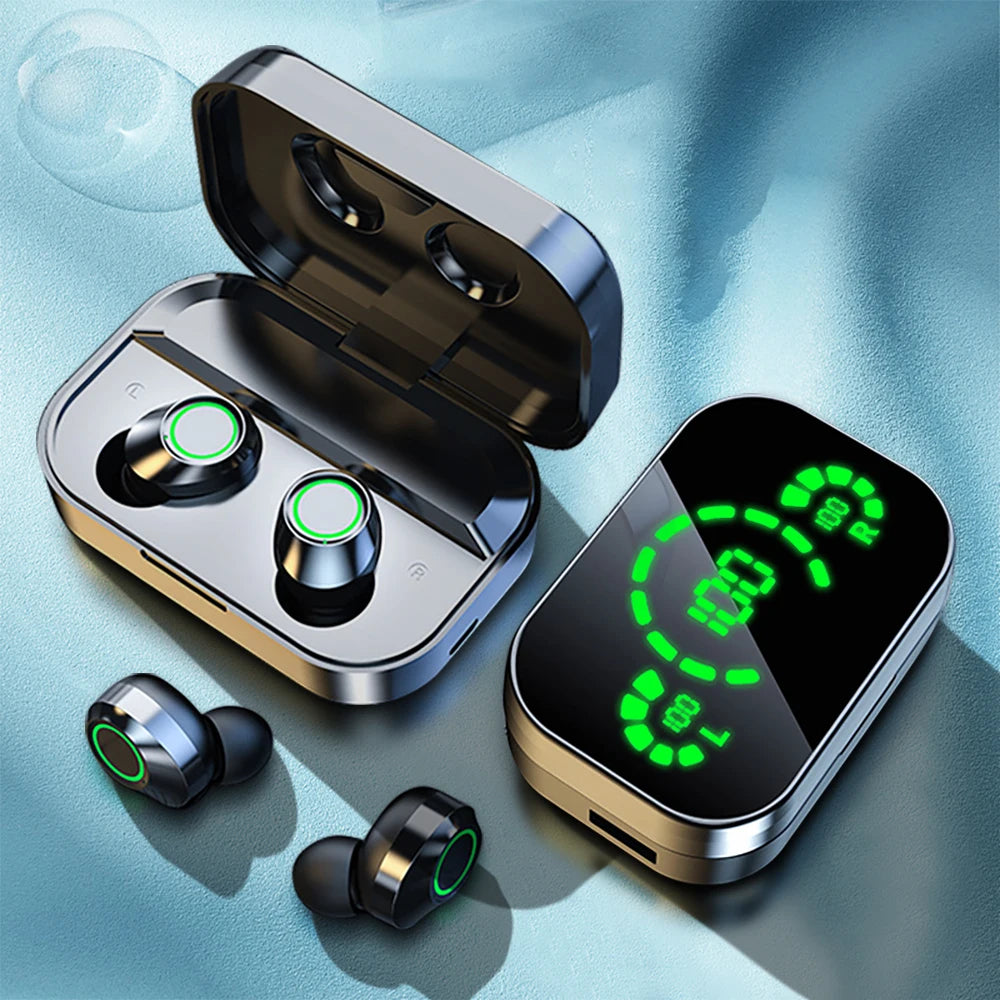 Wireless Bluetooth Earphones/Headphones HiFi Earbuds With Built-in Microphone HD Calling
