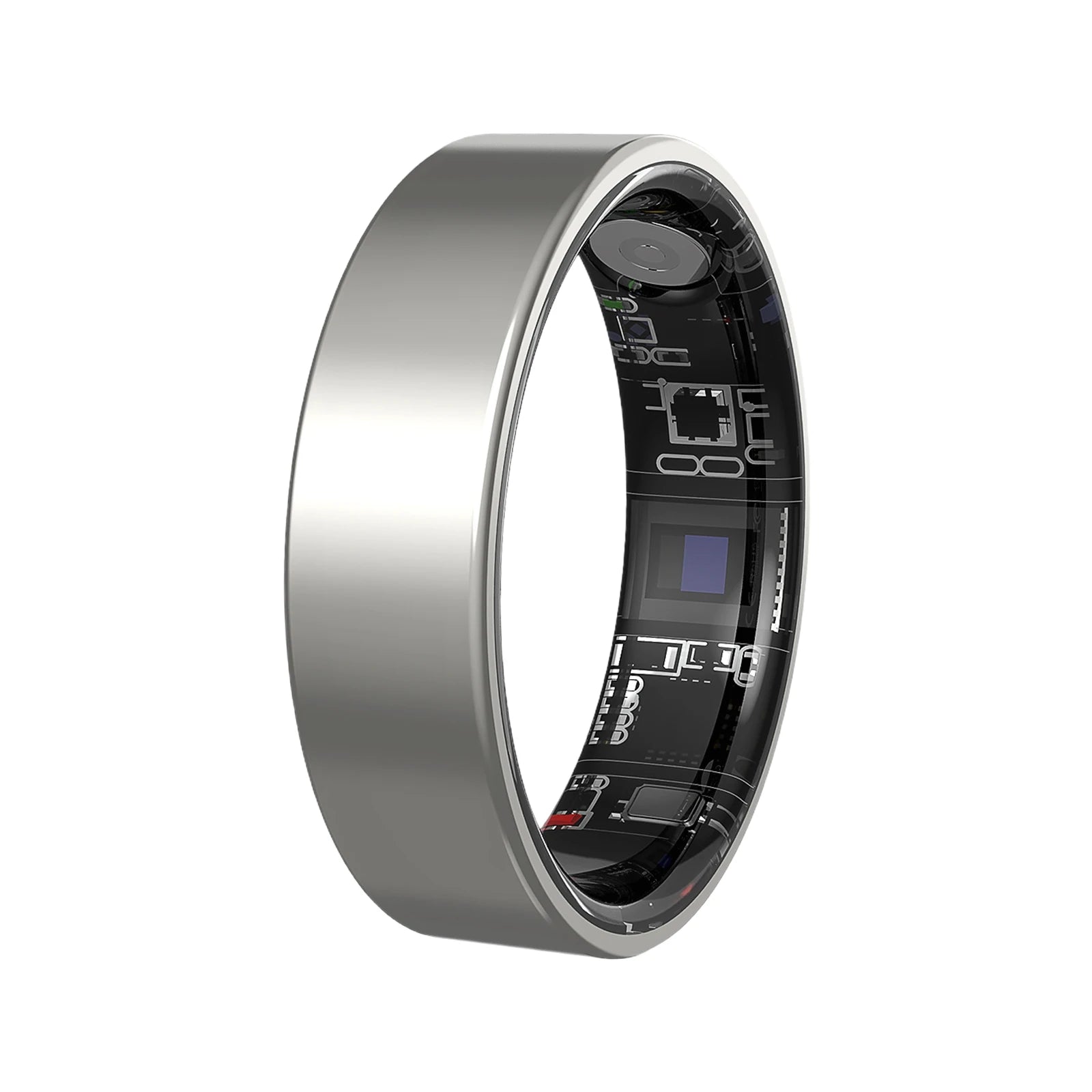 Smart Ring with Charging Case, Heart Rate, Oxygen Monitoring, Temperature Monitor, Waterproof for Android and IOS