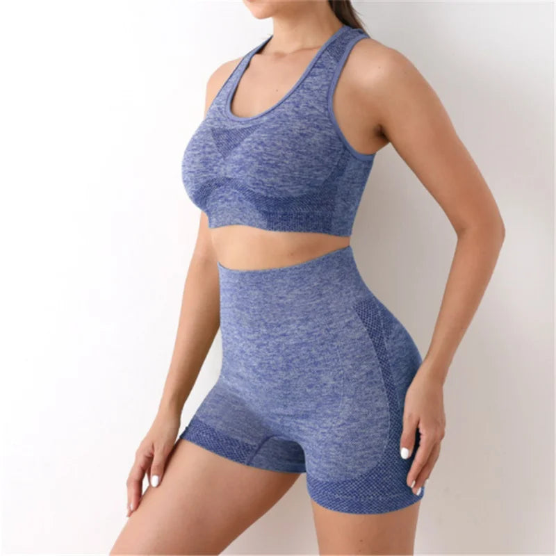 Yoga Set Gym Shorts, Women Sport Bras, Workout Tops for Women, Yoga Clothes, Fitness Leggings, and Gym Set