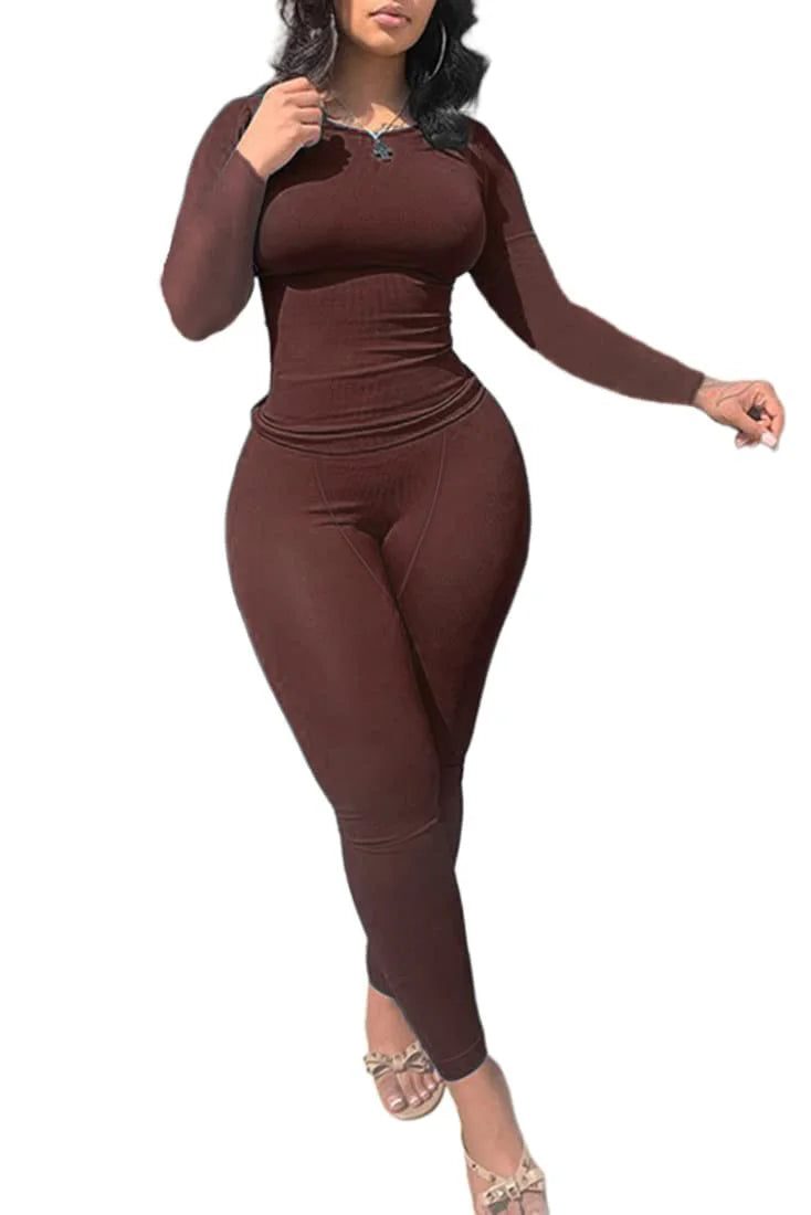 Women Clothing, Long sleeves, and Leggings. Exercise 2 Piece Set