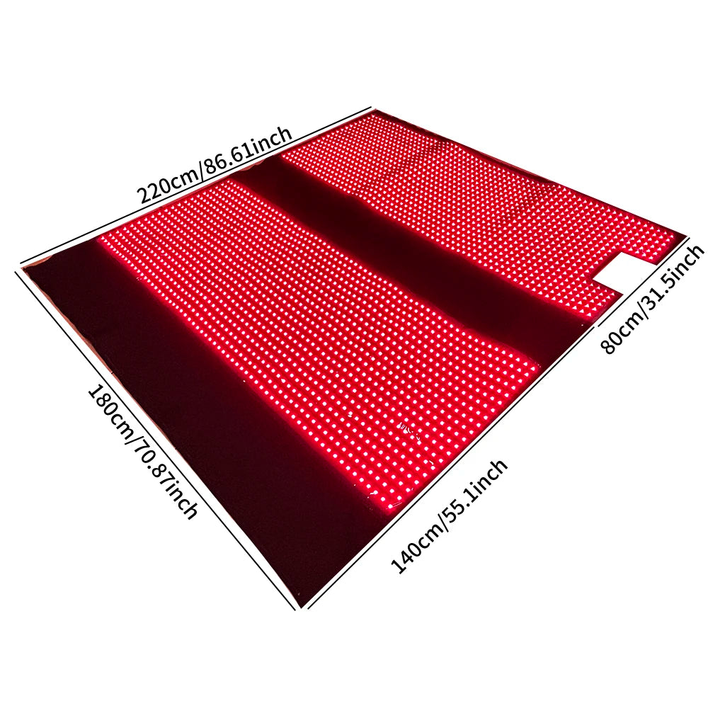 71" Red Light Blanket for Full Body Relaxation for Home Use