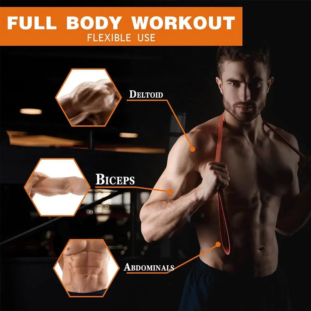 Resistance Bands, Pull Up Assistance Bands for Body Stretching, Strength Training Exercise Bands, Men and Women Home Fitness,