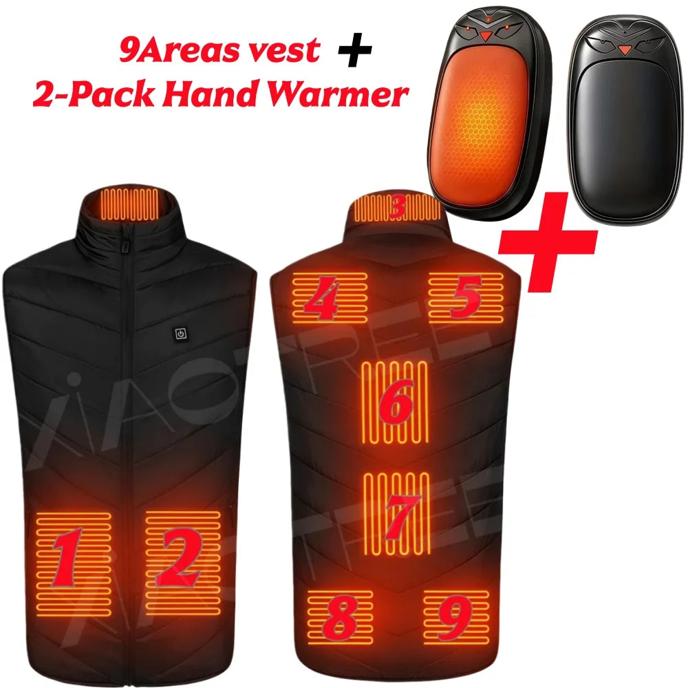 Heated Vest Men and Women Electric usb Thermal Jacket/Vest