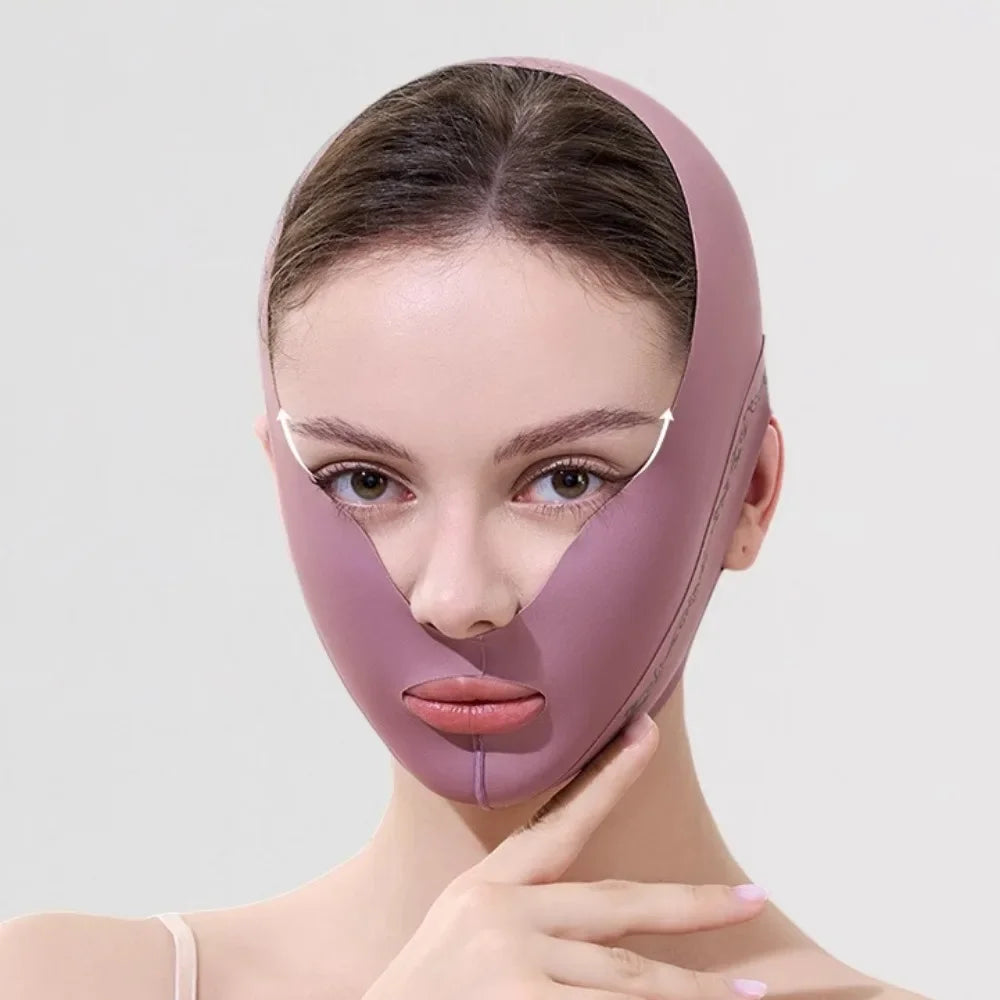 Upgraded Face Slimming V Line Face Shaper, Chin, and Cheek Lifting. Anti Wrinkle Band Facial Massage Skin Care