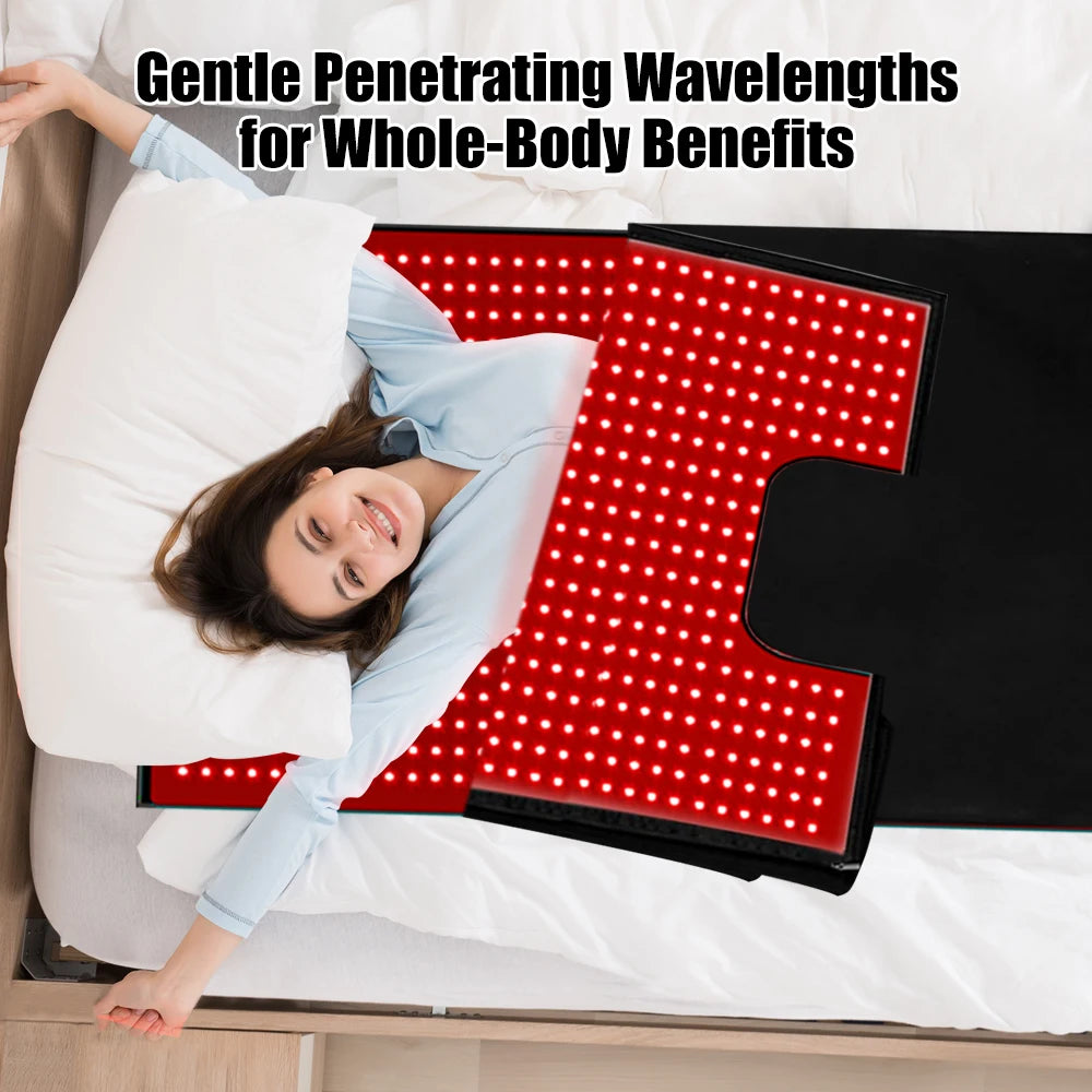 71" Red Light Blanket for Full Body Relaxation for Home Use