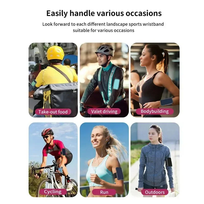 Sport Armbands Phone Holder For iPhone 16, 15, 14, 13, 12, Pro Max 14, Samsung S24