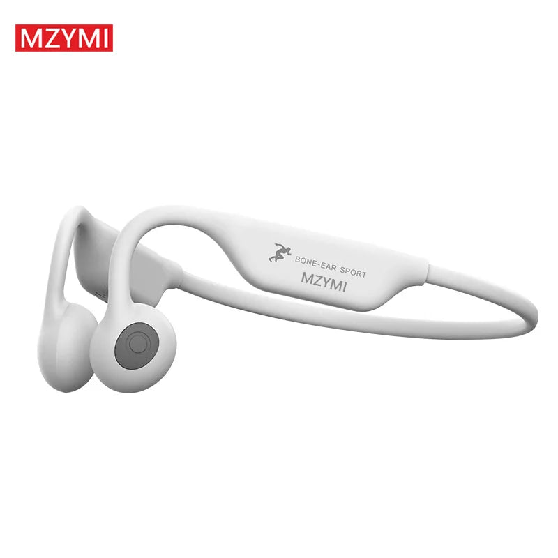 TWS Earphone Bone Conduction Waterproof Bluetooth Neckband Headset with Built-in Mic