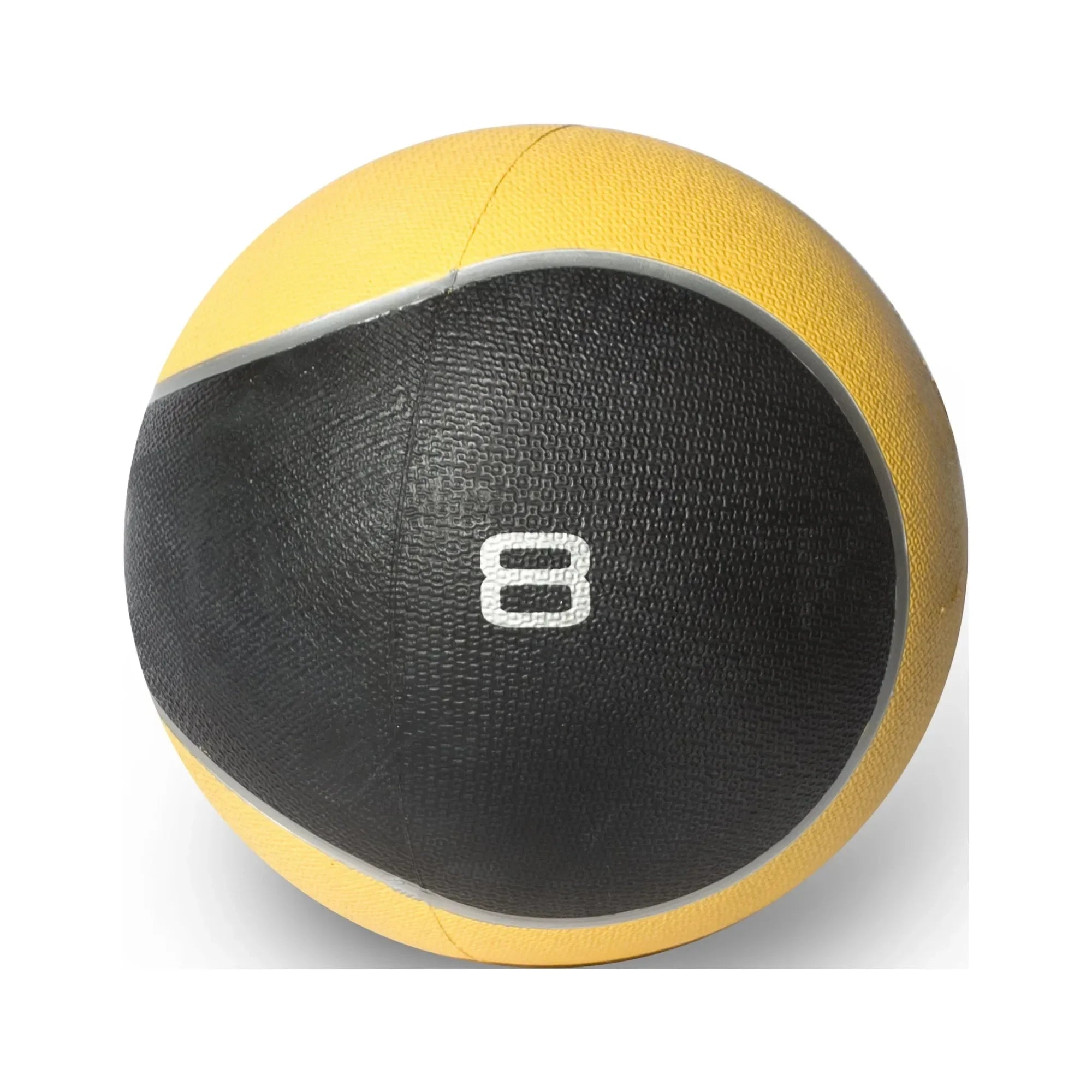 8lb Medicine Ball, Textured Grip for Strength Training, CrossFit, Gym Workouts, Durable & Bounce Resistant