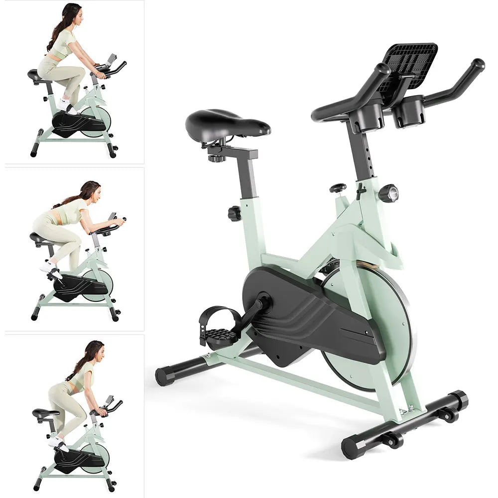 32-Level Magnetic Resistance Stationary Exercise/Workout Cycling Bike for Home with Low Noise