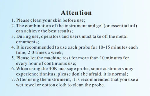 3 In 1 Beauty Body Slimming Massager, Cavitation Machine, Multi-Functional Device, for Face and Body Tightening, Lifting, Spa Skincare Tool