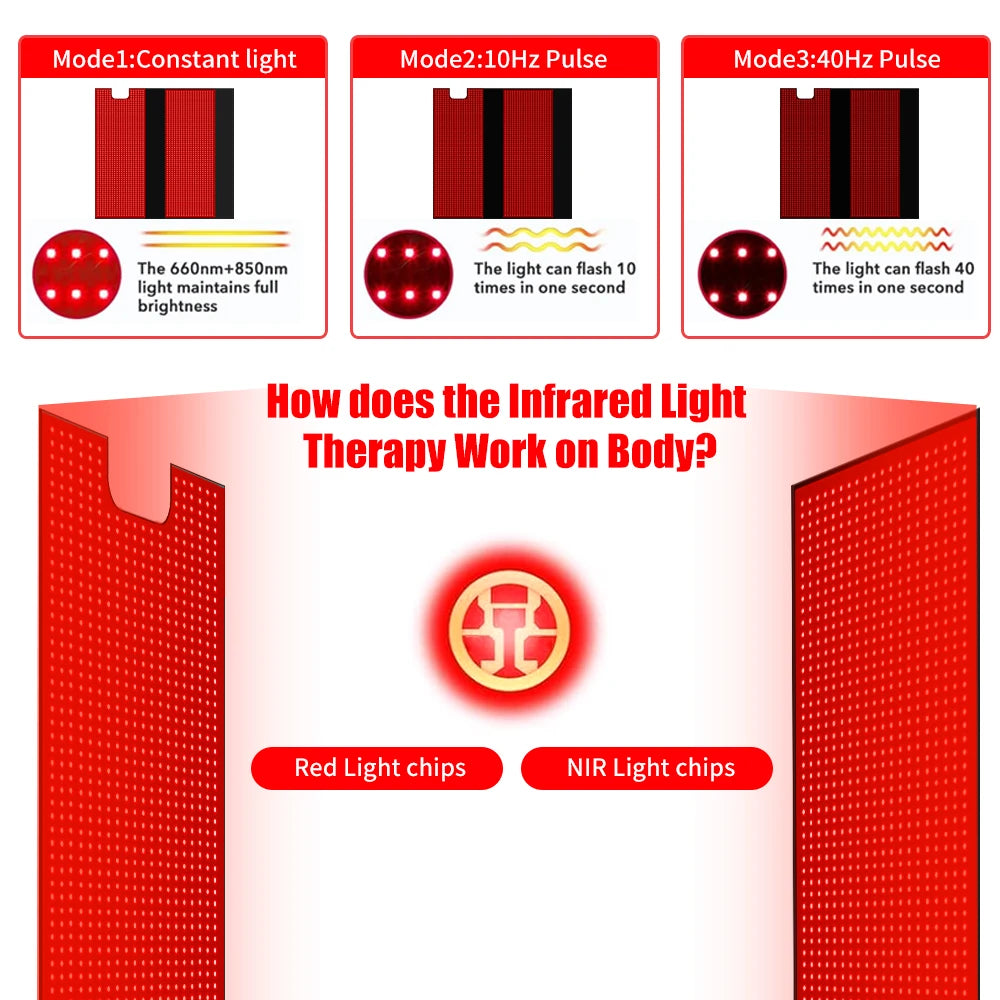 71" Red Light Blanket for Full Body Relaxation for Home Use