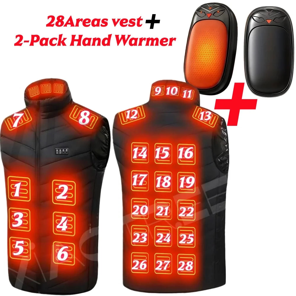 Heated Vest Men and Women Electric usb Thermal Jacket/Vest